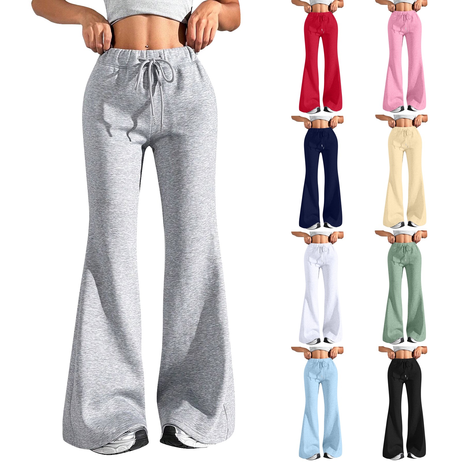 Solid Flare Elegant Pant Cargo - Women Shoes Joggers review and price
