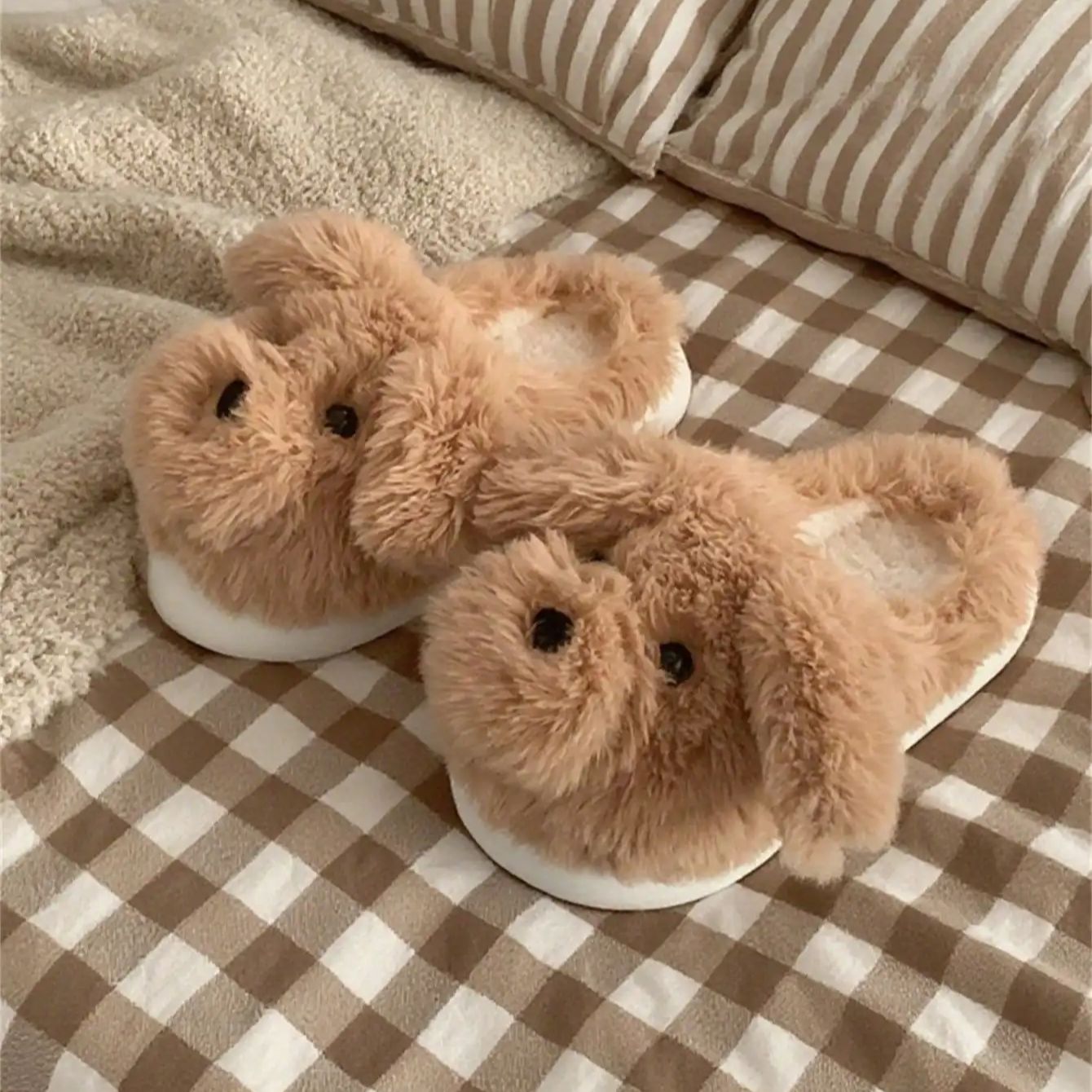 Women House Fur Slippers Casua - Women Shoes For Winter review and price