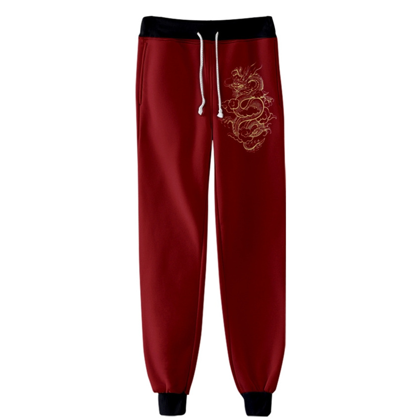 Anime Dragon 3D Sweatpants Fas - Women Shoes Joggers review and price