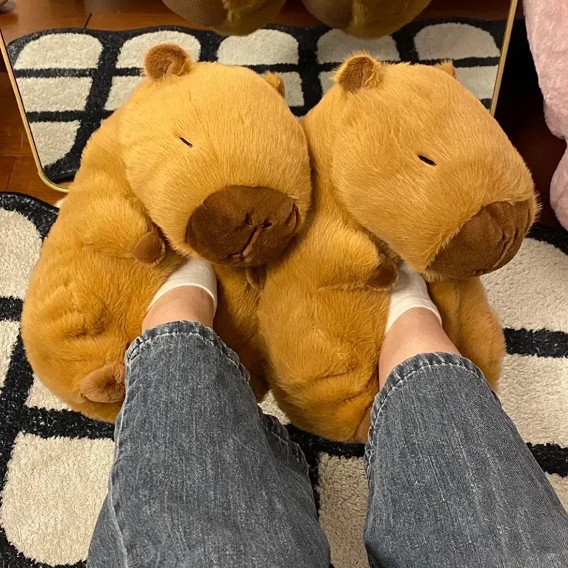 Novelty capybara slippers unis - Women Shoes For Winter review and price