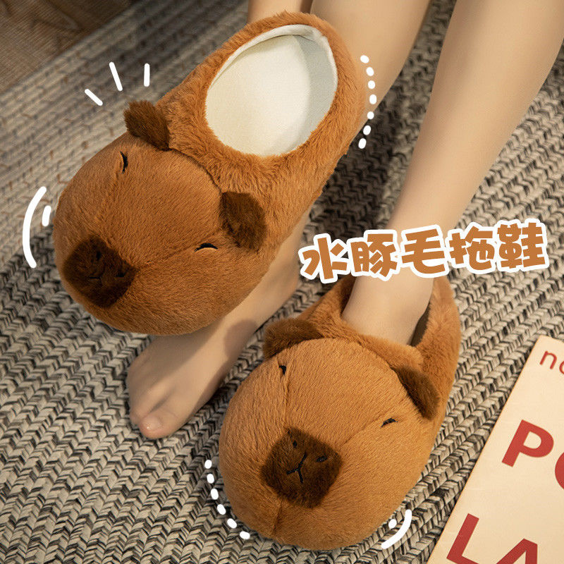 Novelty capybara slippers unis - Women Shoes For Winter review and price