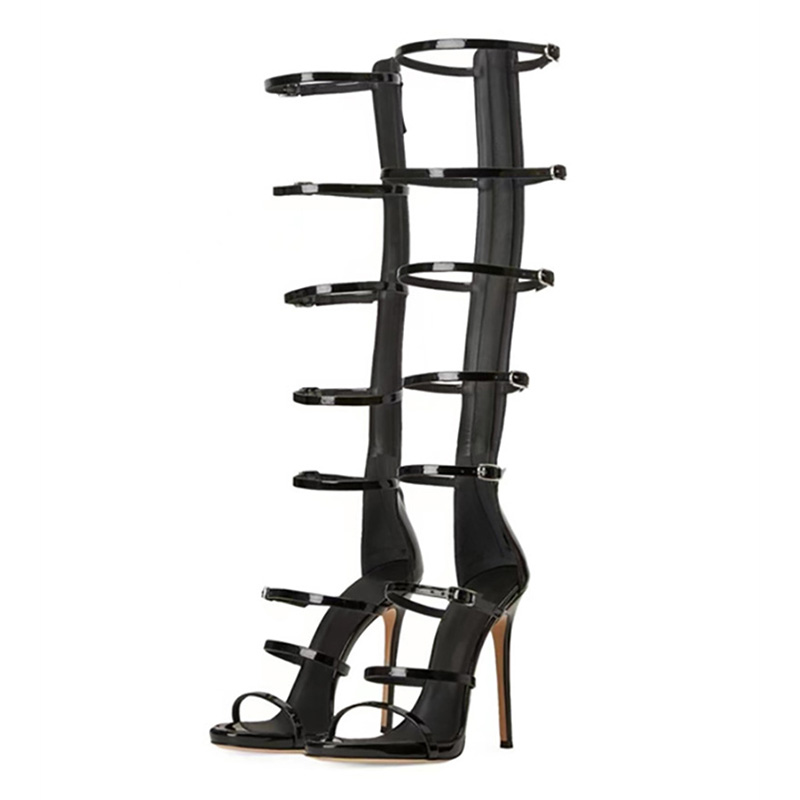 Summer Women's Cool Boots New  - Metallic Heel Sandal review and price