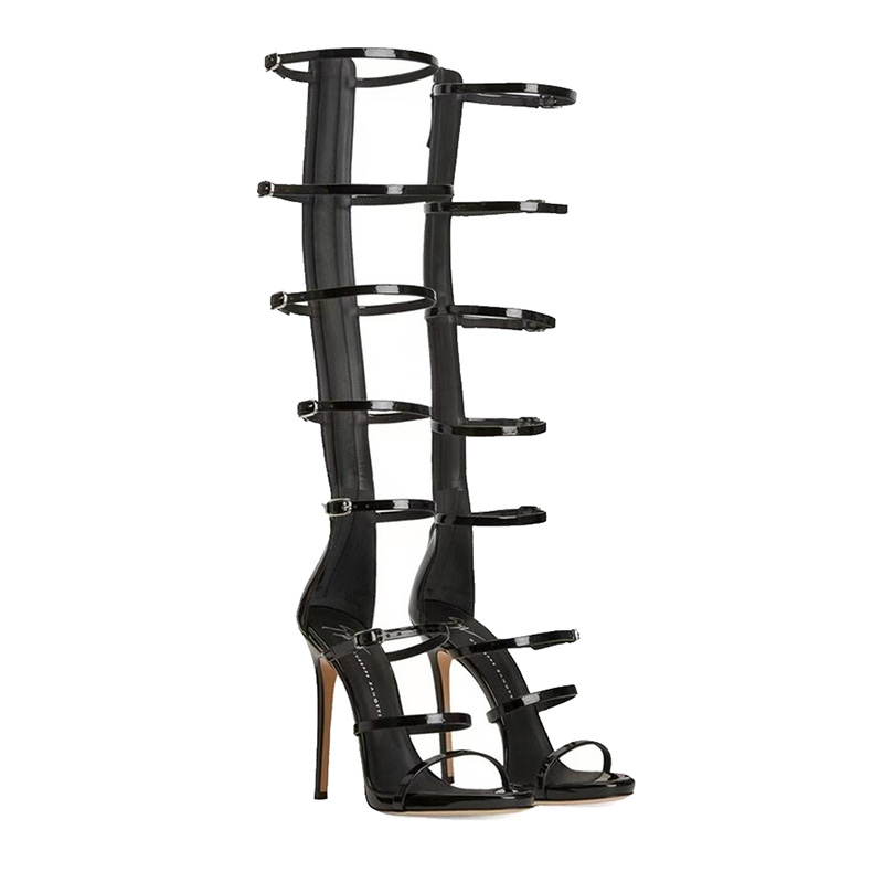 Summer Women's Cool Boots New  - Metallic Heel Sandal review and price