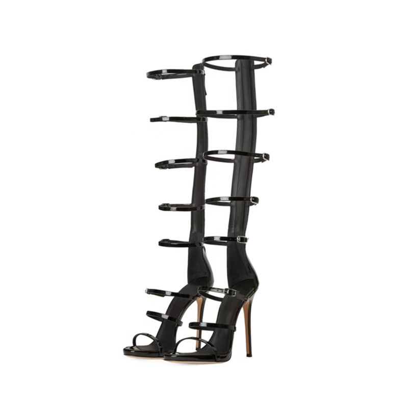 Summer Women's Cool Boots New  - Metallic Heel Sandal review and price