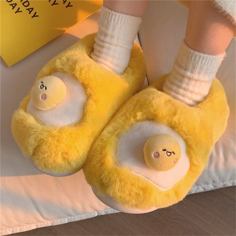 New Cute Fried Egg Shaped Plus - Women Shoes For Winter review and price