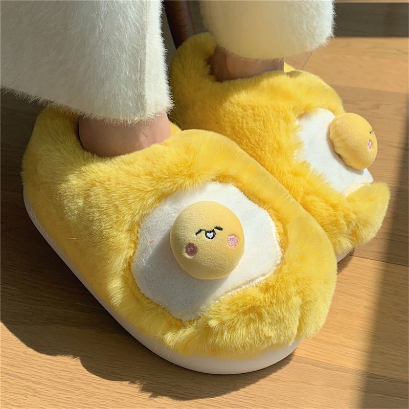 New Cute Fried Egg Shaped Plus - Women Shoes For Winter review and price