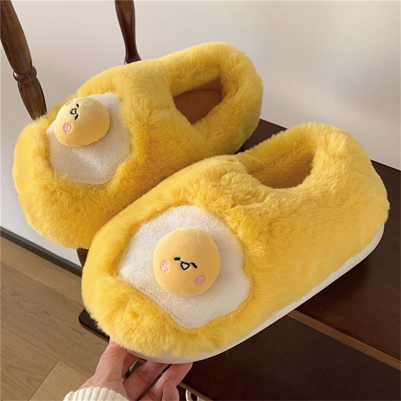 New Cute Fried Egg Shaped Plus - Women Shoes For Winter review and price