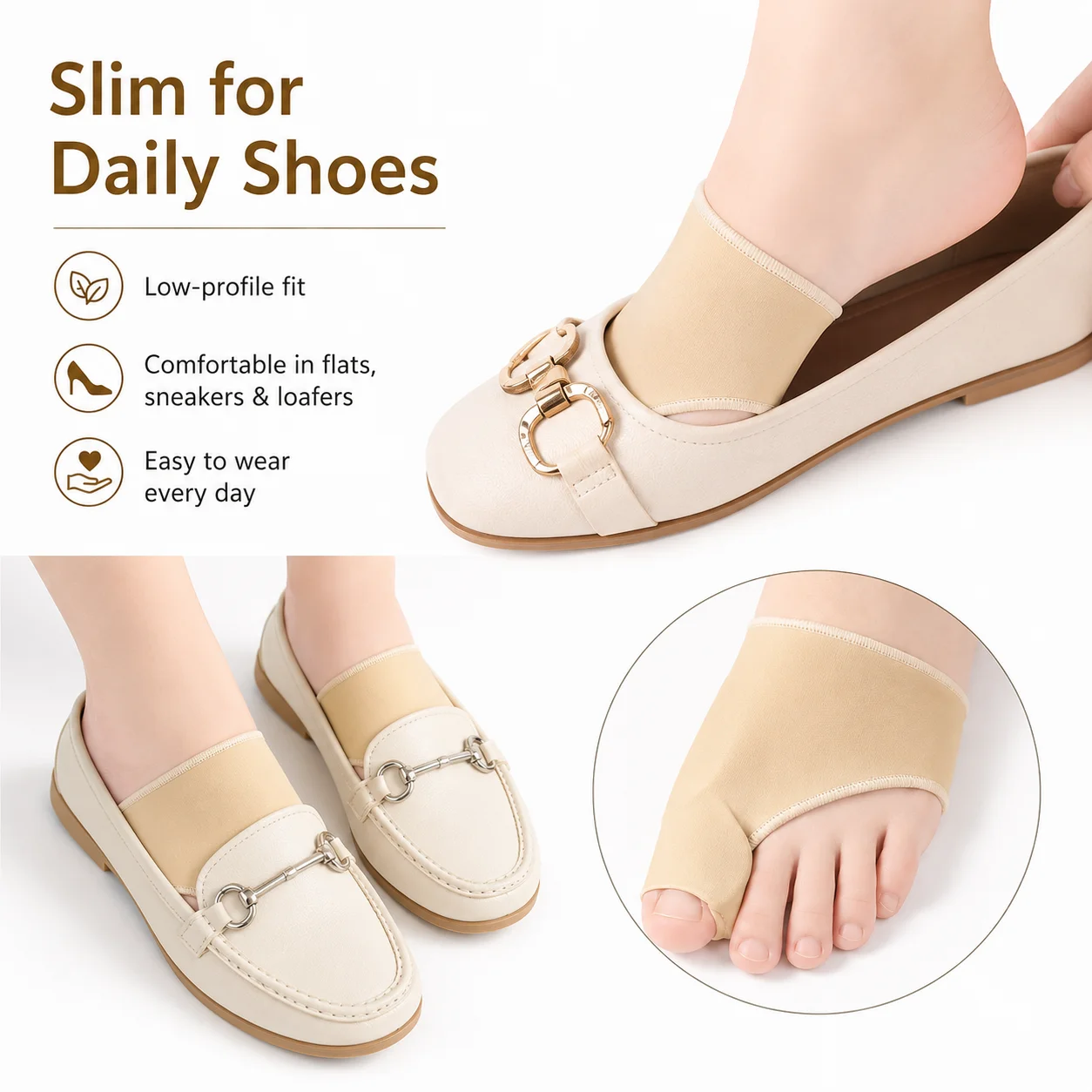 Big Toe Separator Sleeve Bunio - Women'S Shoes With Bunions review and price